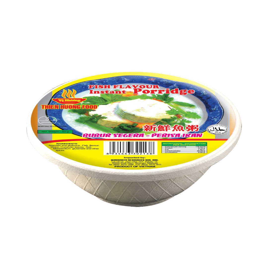 CHÁO ĂN LIỀN VỊ CÁ